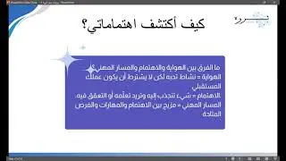 ورشة ثروة 2025 | كيف تعرف من أنت؟ أ.هبة المسلم