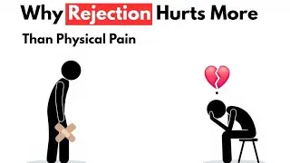 Why Rejection Hurts More Than Physical Pain? (Psychology Explained in 1 min)