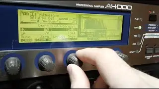 Internal Resampling Technique to Create New Sounds on Yamaha A4000 Hardware Sampler. Full Workflow.