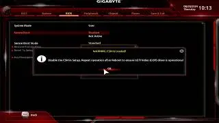 Secure Boot valorant Gigabyte