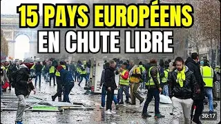 C&rsquo;est officiel : l&rsquo;Europe s&rsquo;effondre, et ces 15 pays tombent les premiers