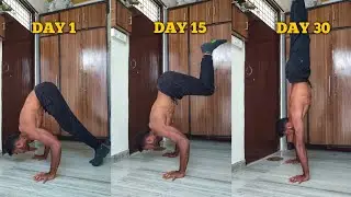 How To Start Calisthenics - BENT ARM PRESS TO HANDSTAND