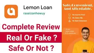 Lemon Loan App Review | Lemon Loan App Real Or Fake ? Lemon Loan App Details | Safe Or Not ?
