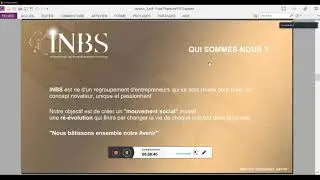 Pr&eacute;sentation INBS  (Alex)