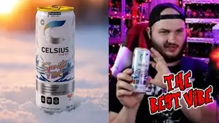 🚀 What is SNOBALL FROST?! | CELSIUS Spritz Vibe Energy Drink Review 🍧⚡