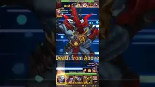 New hero in arena defense #3 Baron Infernus healing shield interaction