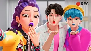 💄😱 RUMI LET SAJA BOYS Do Her Makeup &mdash; And It Went TERRIBLY WRONG! 💋💥 &ndash; KPOP Demon Hunters