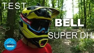 Test BELL super DH - Casque intégral Enduro VTT à mentonnière amovible