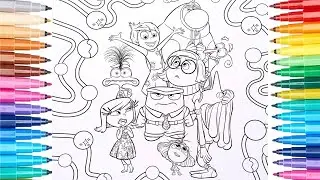 Inside Out new coloring pages