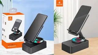 Mobile Phone Holder Kisoni M-1 Portable Mobile Phone Holder With Bluetooth Speaker