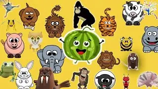 🔴🦁 LIVE: The Animal Sounds Song! | 1 Hour Non-Stop Learning! | EduFam 🐮🐶🐷