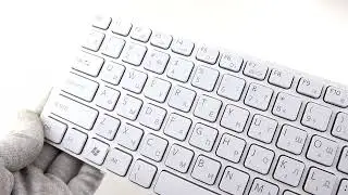 Клавиатура для ноутбука Sony VGN-NW белая V2 p/n: 9J.N0U82.A01, S8A01, 148738521, 148737941