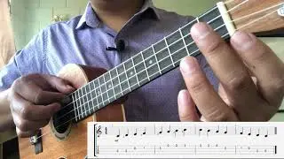 Escala de Do en Ukulele