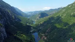 Lacul Prisaca, Herculane -  Drona 4K