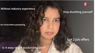 How I got my field job in Canada before finishing school