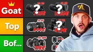 Quels sont les PIRES vs les MEILLEURS halt&egrave;res ? (Tierlist)