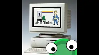 #marchintosh #2 | Playing Fallout (1) on a machine it was built for!