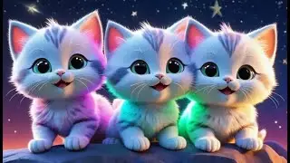 Three Baby Kittens Chase a Star + More Nursery Rhymes & Kids Songs