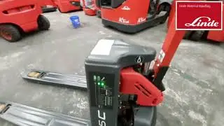 Linde MT15C pallet truck live show