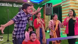 Fun @ Jarankhu Burger House ktm  |Anuj Adhikari 😍