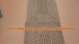 DIFY : Polypropylene Diamond Braid Rugs