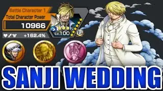 SANJI WEDDING GAMEPLAY | ONE PIECE BOUNTY RUSH | OPBR