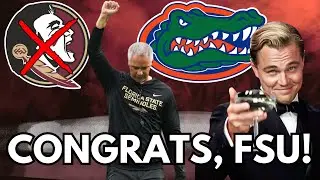 Seminoles Demolished by Florida Gators & It's a GOOD THING According to Florida State? | FSU vs UF
