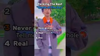 Ranking The Best 