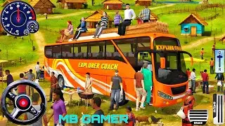 New Heavy🔥Duty Coach Offroad Game 2026 - Indian Offroad Bus Driving 3D - Bus Game Andriod Gameplay