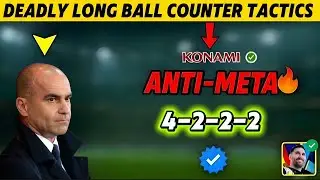Deadly 4-2-2-2 Long Ball Counter Tactics in eFootball 2026 Mobile! Might Get Nerfed Soon ⚡