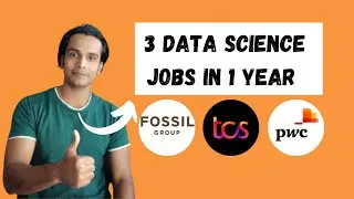 I Cracked 3 Data Science Jobs in 1 Year 🥳