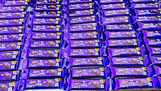 🔥Lost of Cadbury dairy milk 5 rs chocolate 2025 || 5rs chocolate box || Box of 5 rs dairy milk
