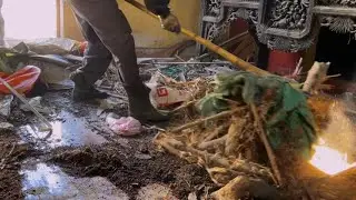 Возрождение ужасающе заброшенного дома | Невероятное преображение