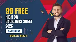99 High DA Websites List FREE 🚀 Instant Backlinks & Fast Ranking