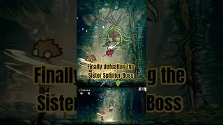 Hollow Knight: Silksong | How To BEAT Sister Splinter! (Hardest Boss So Far) 🔥 #shorts #silksong