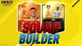 FIFA 17 Squad Builder - HIDDEN CHEAP BEAST!?! w/ MOTM Perez + TIF Isco!