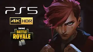 ARCANE VI / Skin Showcase / FORTNITE Chapter 3 Season 1 / PS5 Gameplay / 4K HDR 60 FPS