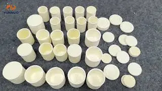 Cylindrical crucible