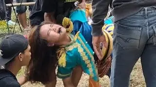 Menegangkan ❗Ndadi sampai separah itu-jathilan krido Laras karang tengah