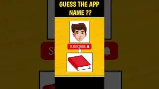 guess the app name | guess app name | guess the app name by emoji | #shorts #ytshorts #viral