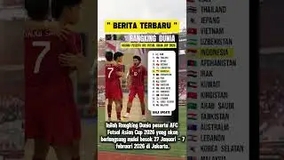 UPDATE RANGKING DUNIA FUTSAL ASIA CUP 2026
