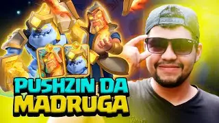 BORA DE PUSHZIN DA MADRUGA!!!#aovivo #ClashRoyale #gaming