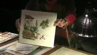 Judy Schroeder    Water Color  vcoflw people