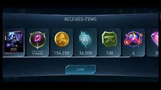 Boss RAVEN is Down + Rewards Opening InJustice 2 Mobile Gameplay