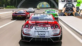 Nissan GTR NISMO VS Track Toys - Forza Horizon 5 | Logitech G923 Steering Wheel