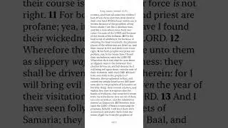 Bible Jeremiah 23 KJV 📖 | A Prophecy Against False Shepherds