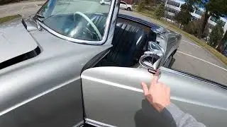Mercedes Benz 250SL with 5-Speed Test Drive and Walk Around