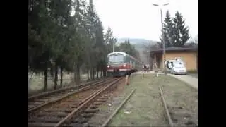 EN57-2019 jako Regio do Zwardonia; Rycerka, 7.04.12 r.