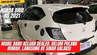 BRIO RS 2021 !! BARU KELUAR DEALER LANGSUNG MELUNCUR KE SINAR GALAKSI VARIASI BALIKPAPAN
