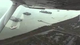 Mothball Fleet and USS Iowa (BB-61)